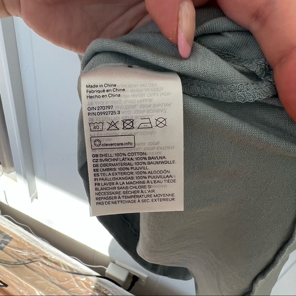 ⚡️SOLD⚡️ H&M oversized turquoise t shirt dress - Picture 12 of 12